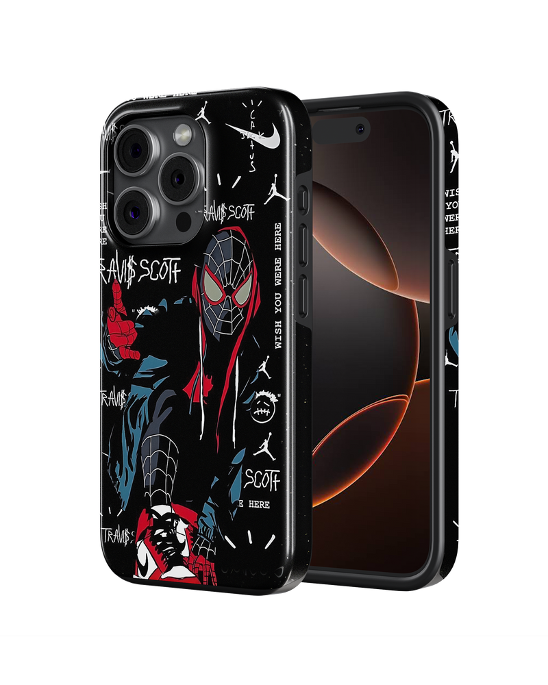 Marvel Tank Case (Black Spiderman)