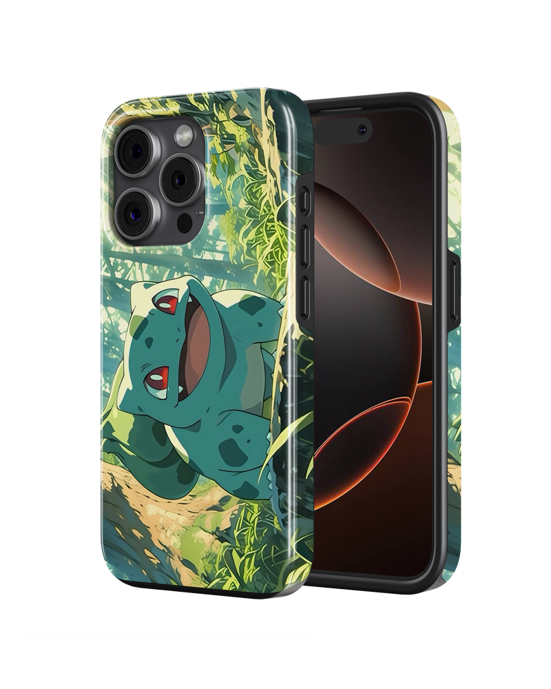 Cartoon Tank Case (Bulbasaur)