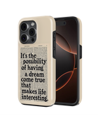 Whispers On Papers Tank Case (Dream Come True)