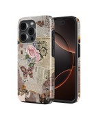 Girls Aesthetic Tank Case (Flowers And Pages)