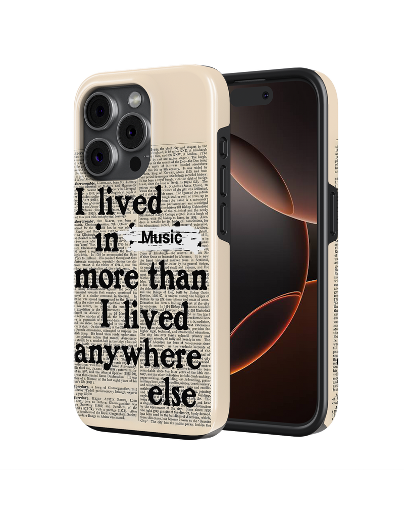 Whispers On Papers Tank Case (Lived In Music)