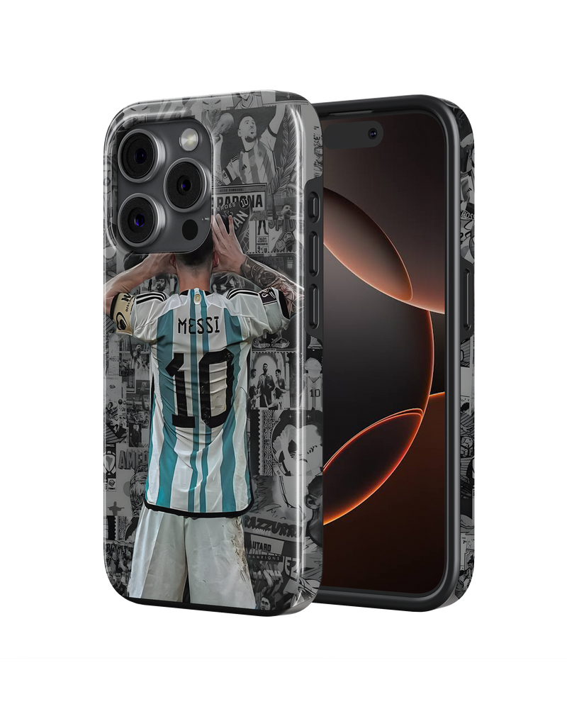 Football Tank Case (Messi Collage)