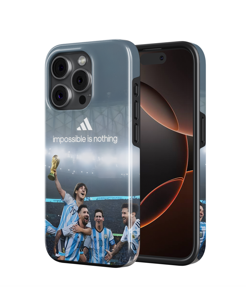 Football Tank Case (Messi Nothing is Impossible)