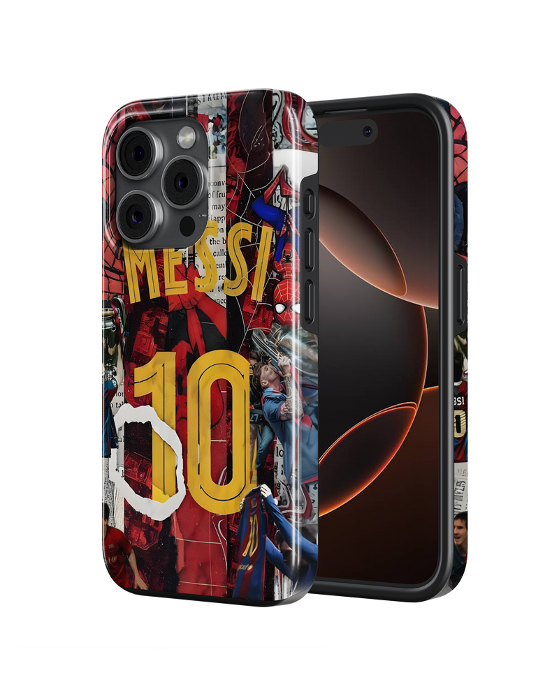 Football Tank Case (Messi x Spiderman)