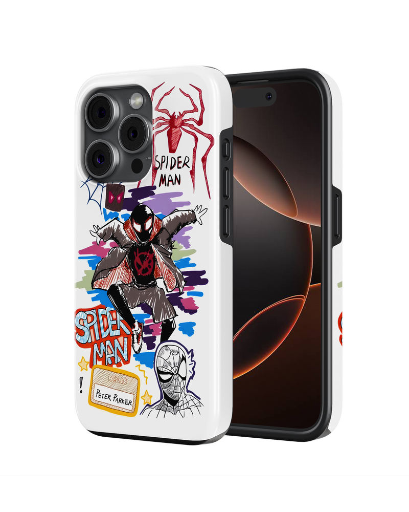 Marvel Tank Case (Miles Morales Sketch)