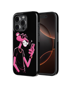 Cartoon Tank Case (Pink Panther Dark)