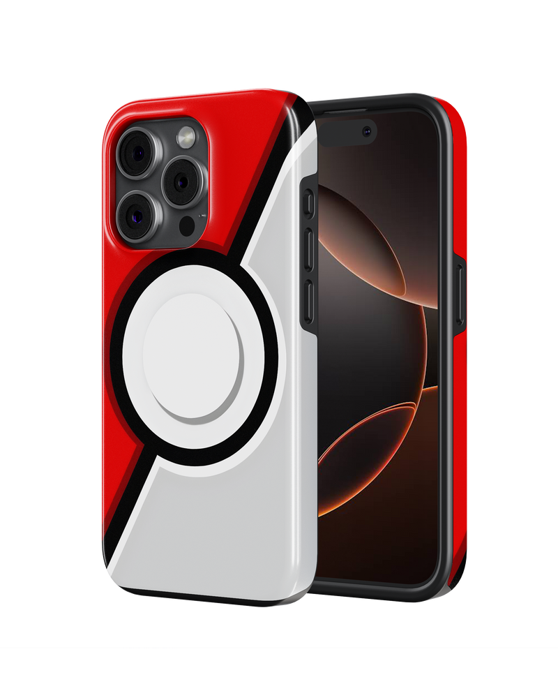 Cartoon Tank Case (Pokeball)