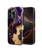 Marbel Tank Case (Purple Marbel)
