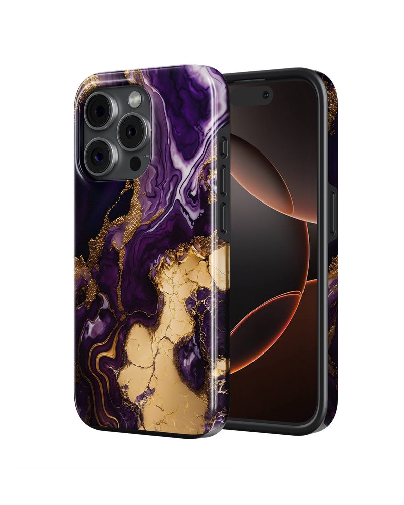 Marbel Tank Case (Purple Marbel)