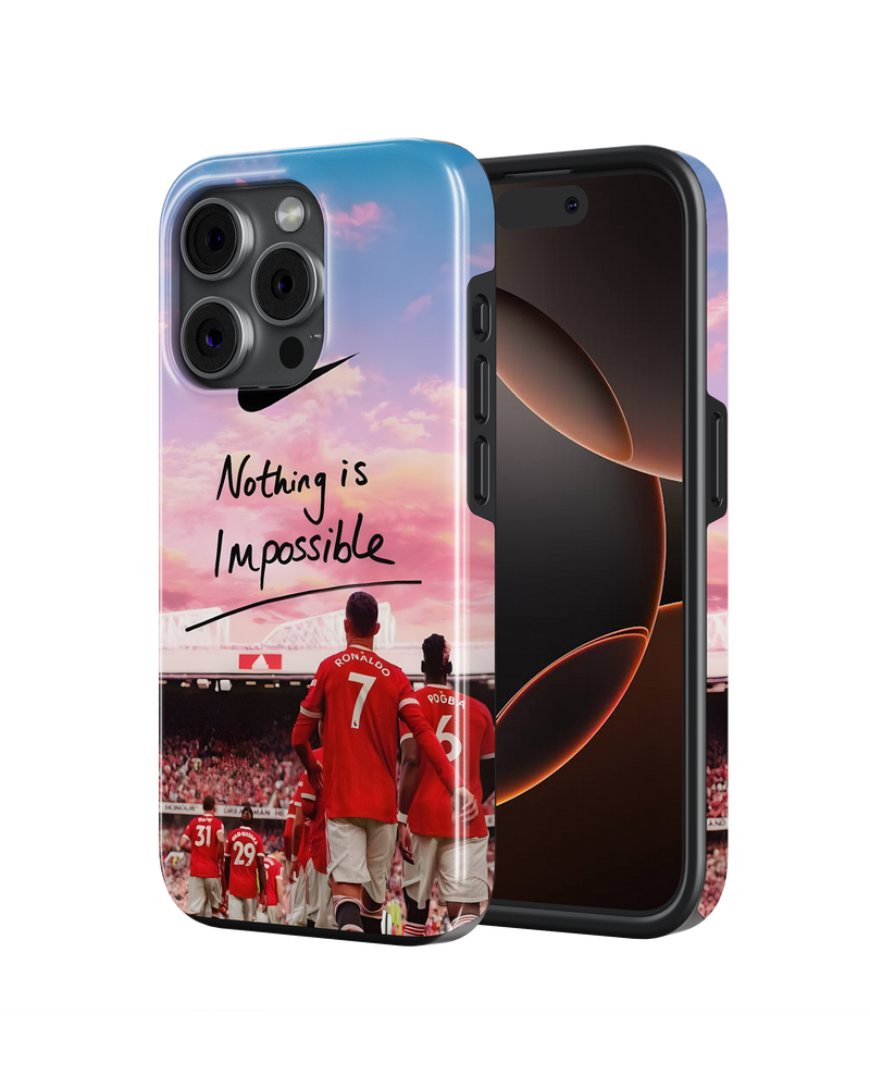 Football Tank Case (Ronaldo Nothing is Impossible)