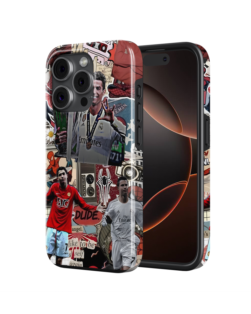Football Tank Case (Ronaldo x Spiderman)
