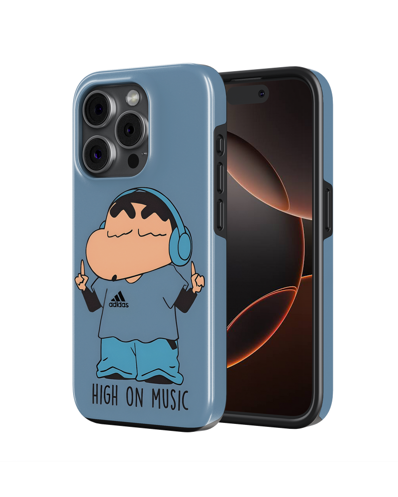 Cartoon Tank Case (Shinchan High On Music)
