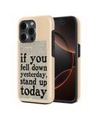 Whispers On Papers Tank Case (Stand Up)