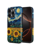 Girls Aesthetic Tank Case (The Flower Night)