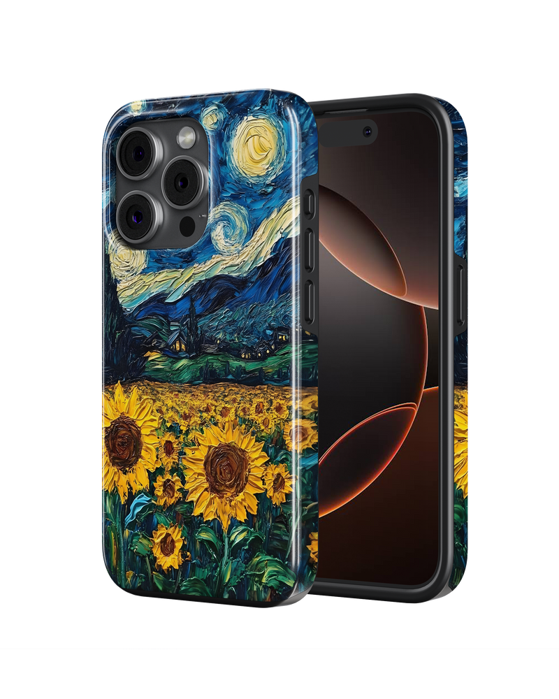 Girls Aesthetic Tank Case (The Flower Night)