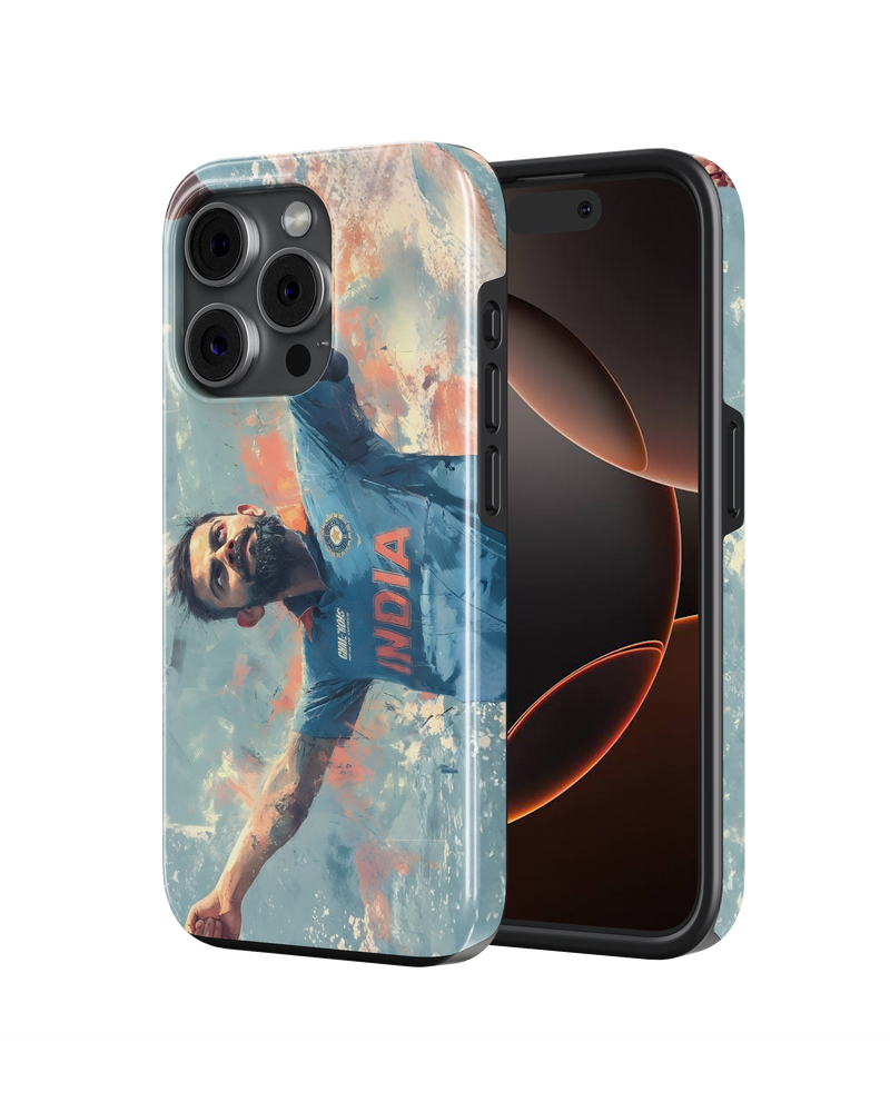 Cricket Tank Case (Virat Kohli Art)