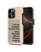 Whispers On Papers Tank Case (Who You Were)