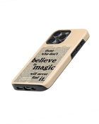 Whispers On Papers Tank Case (Believe In Magic)