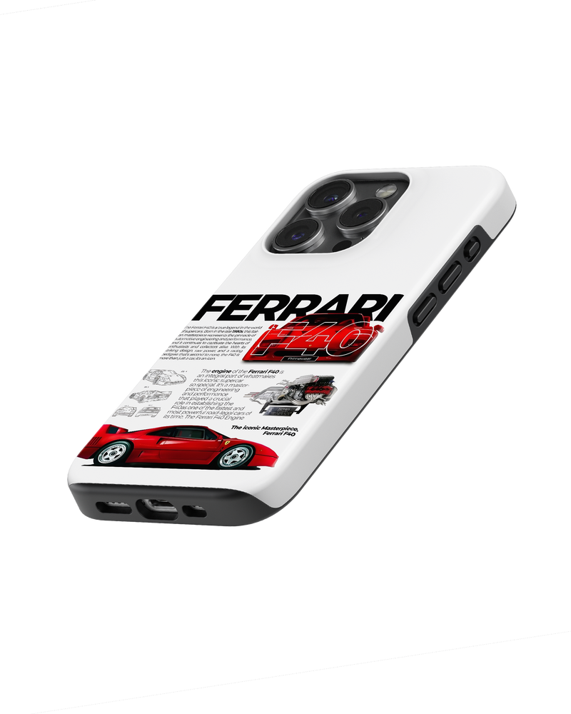 Sports Car Tank Case (Ferrrari F40)