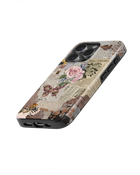 Girls Aesthetic Tank Case (Flowers And Pages)