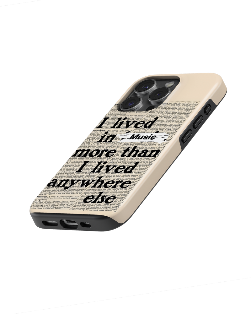 Whispers On Papers Tank Case (Lived In Music)