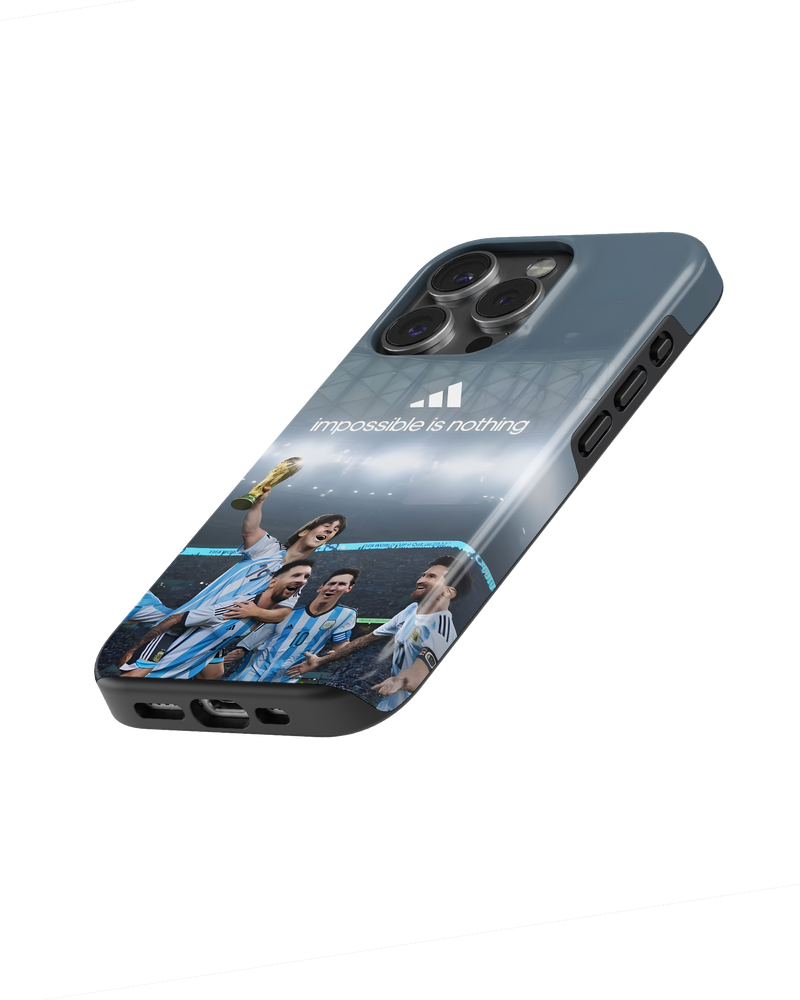 Football Tank Case (Messi Nothing is Impossible)