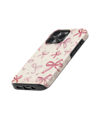Girls Aesthetic Tank Case (Pink Bows)
