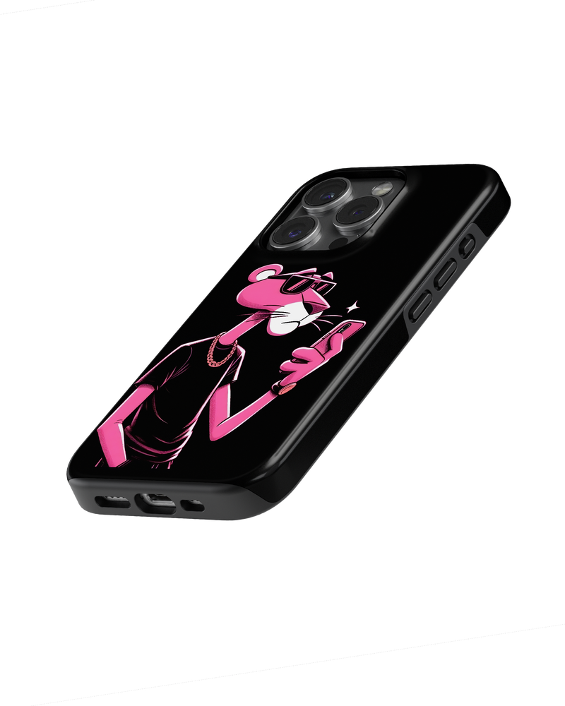 Cartoon Tank Case (Pink Panther Dark)