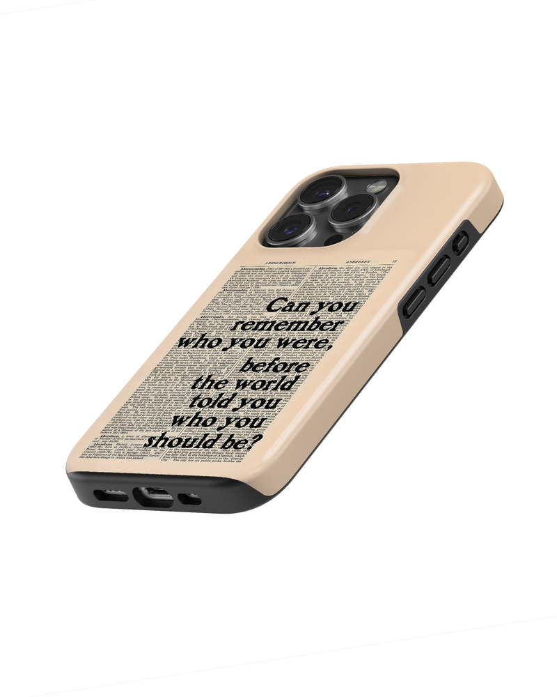 Whispers On Papers Tank Case (Who You Were)