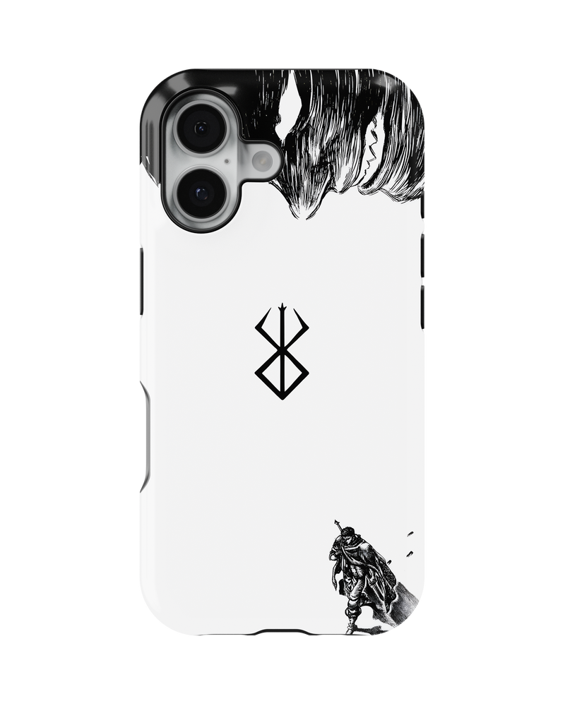 Berserk Tank Case (Berserk Symbol White)