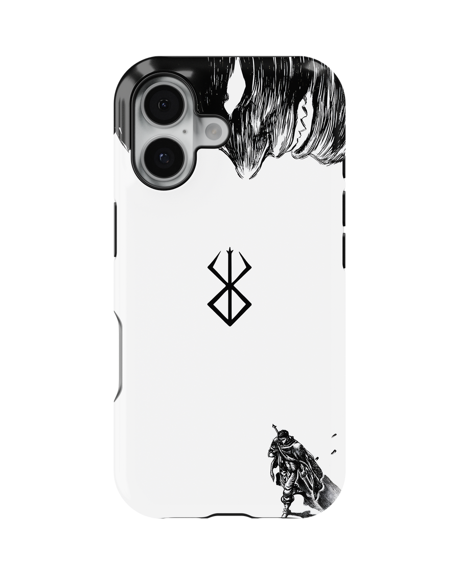 Berserk Tank Case (Berserk Symbol White)