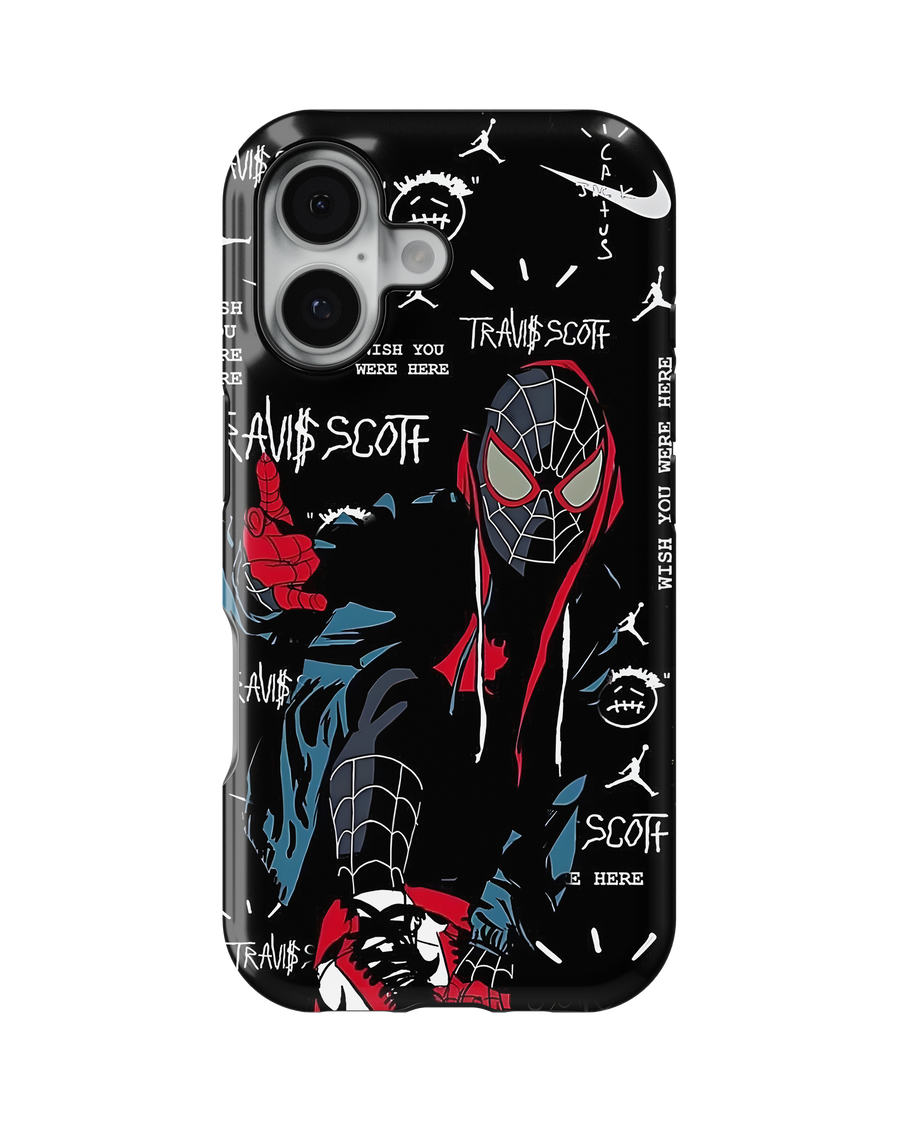 Marvel Tank Case (Black Spiderman)