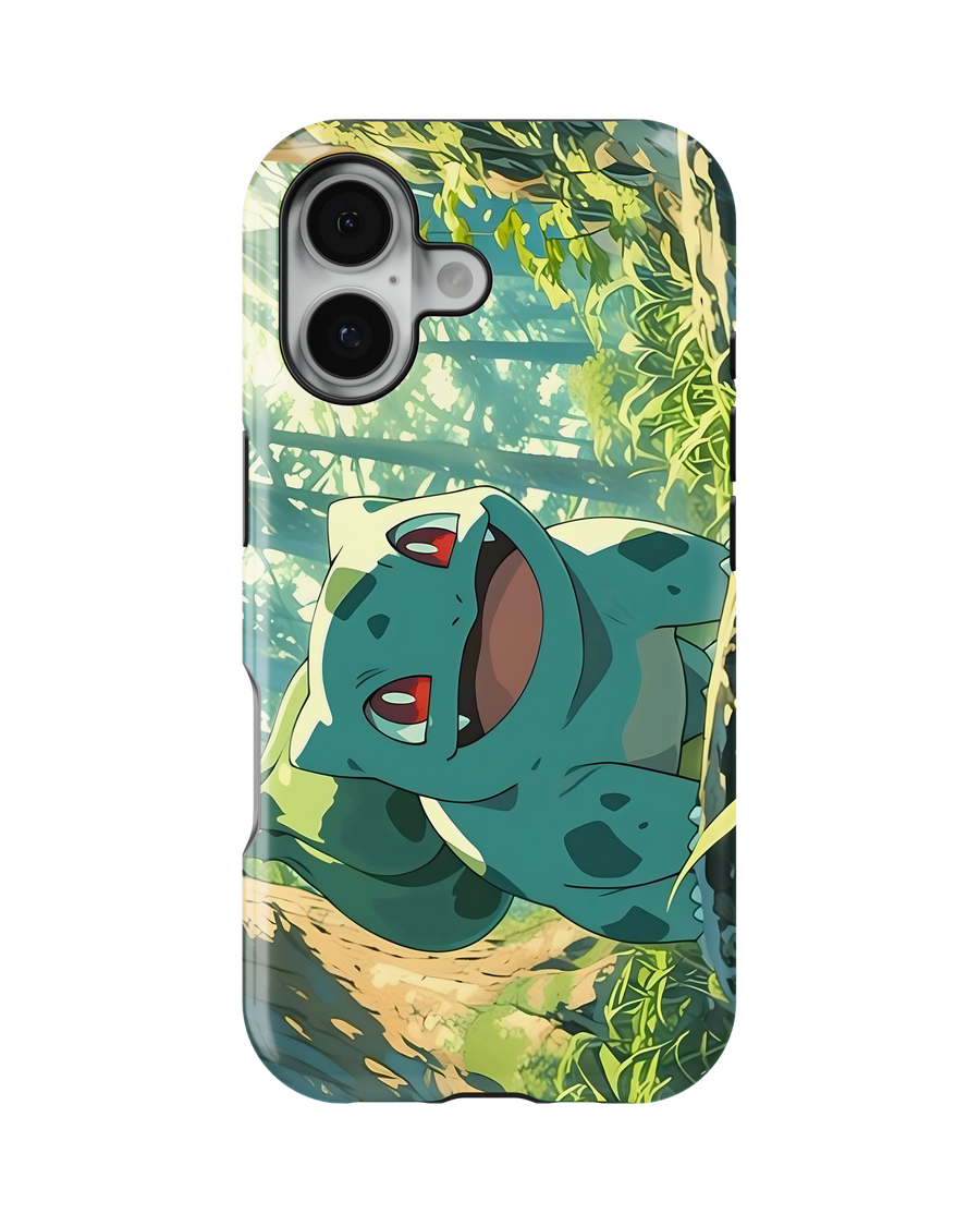 Cartoon Tank Case (Bulbasaur)