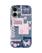 Girls Aesthetic Tank Case (Butterfly)