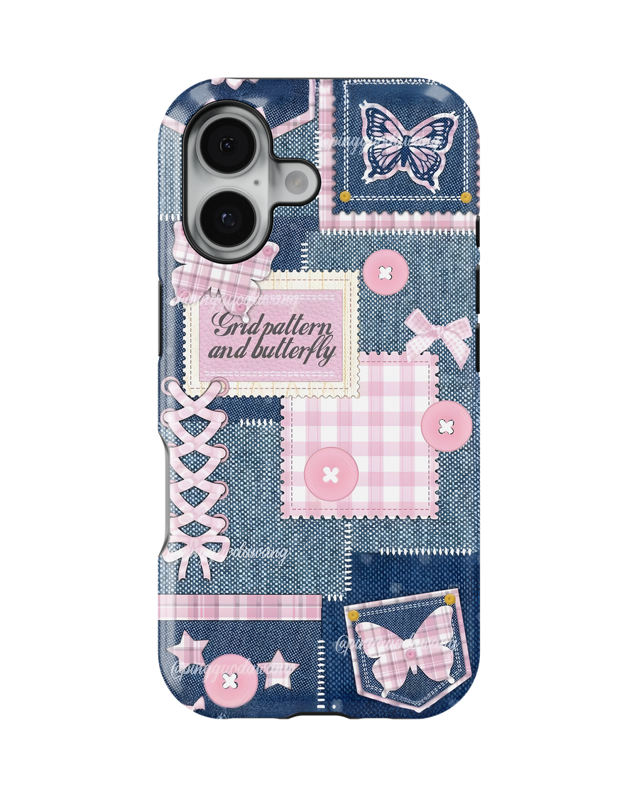 Girls Aesthetic Tank Case (Butterfly)