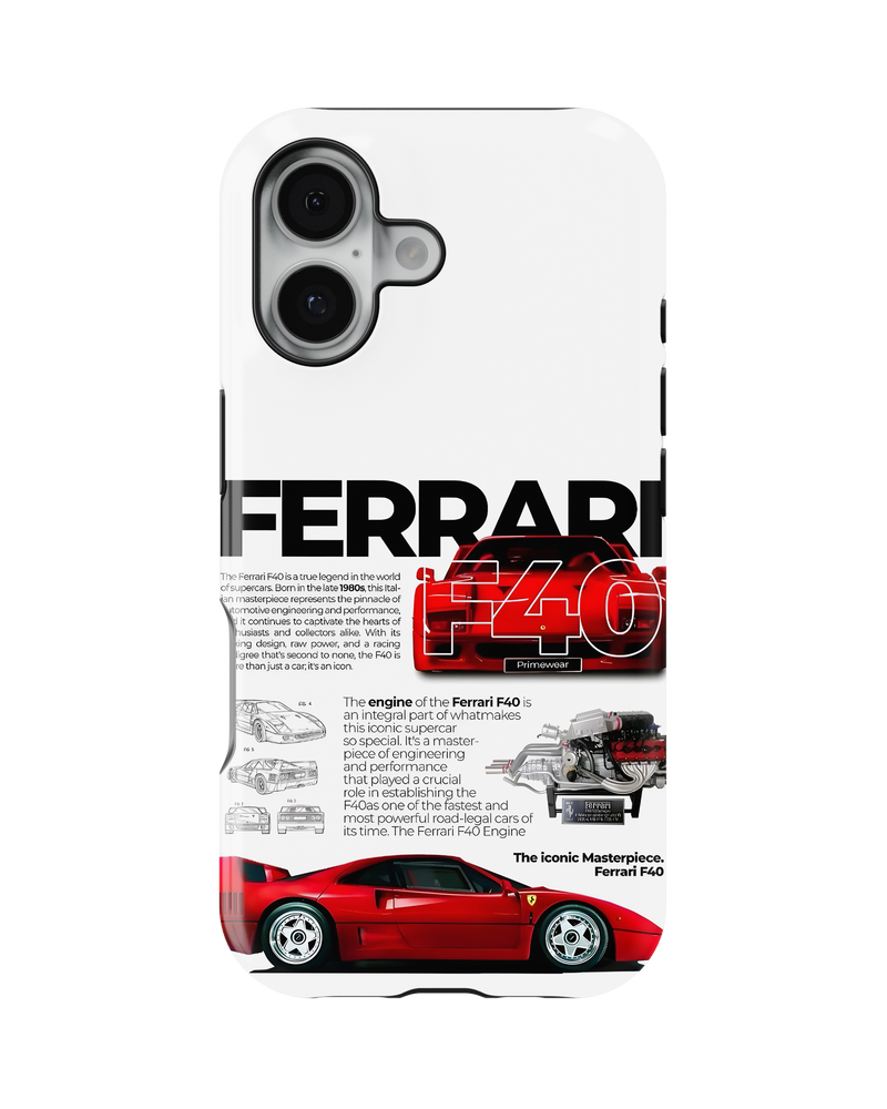 Sports Car Tank Case (Ferrrari F40)
