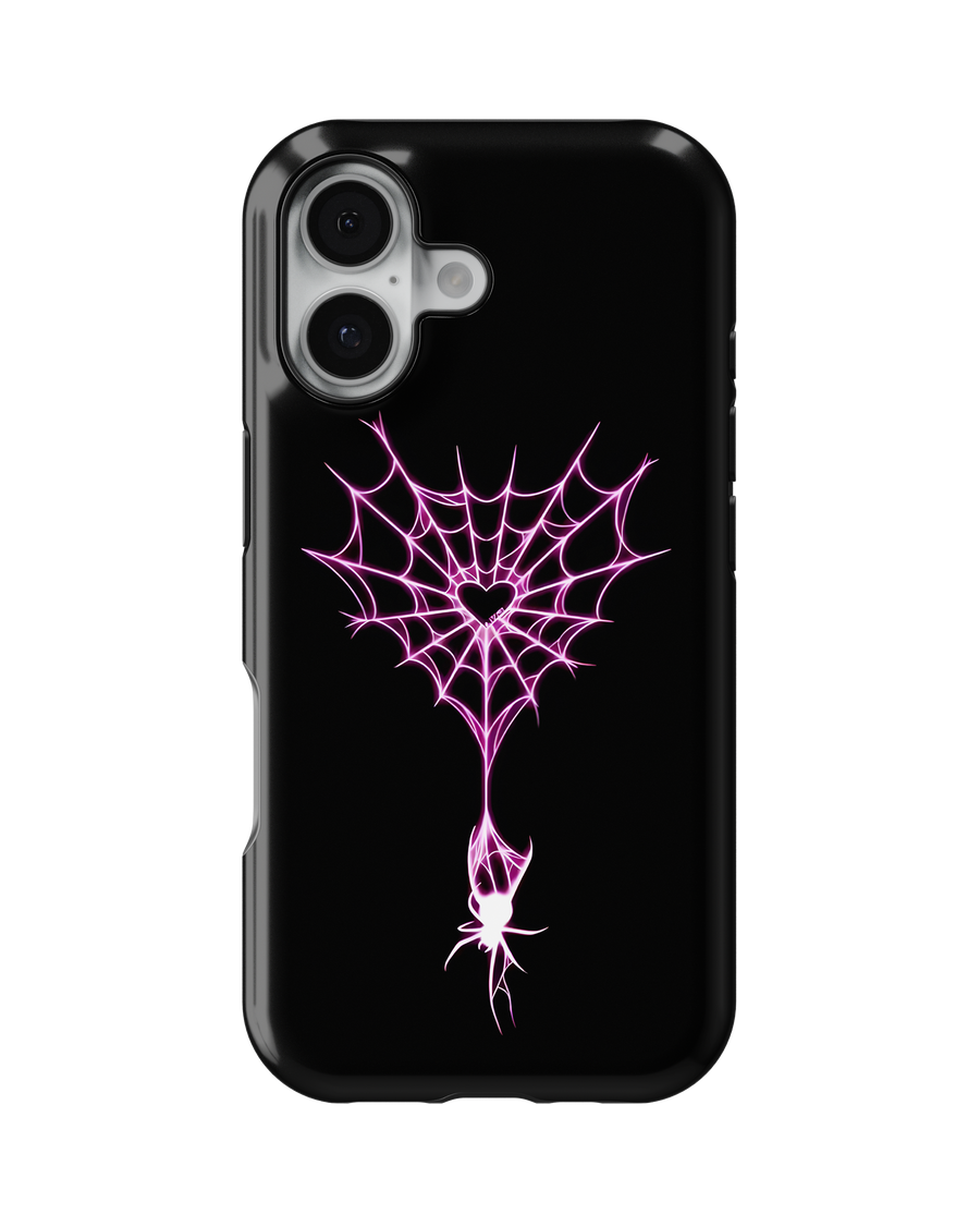 Girls Aesthetic Tank Case (Heart Web)