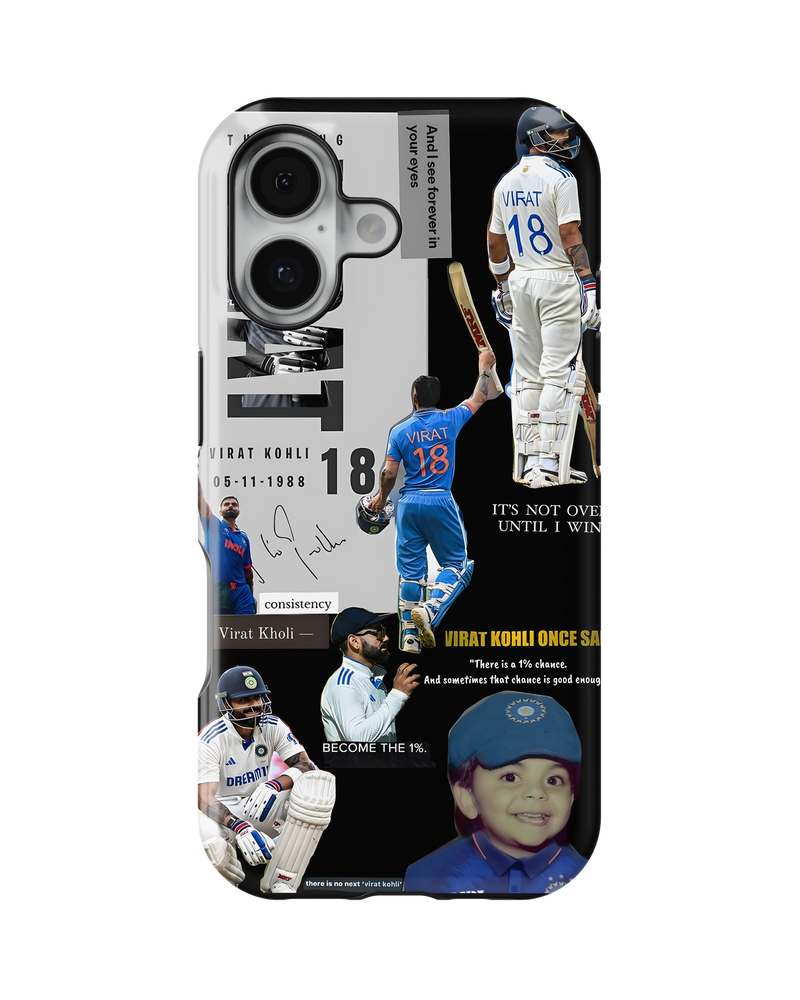 Cricket Tank Case (King Kohli Collage)