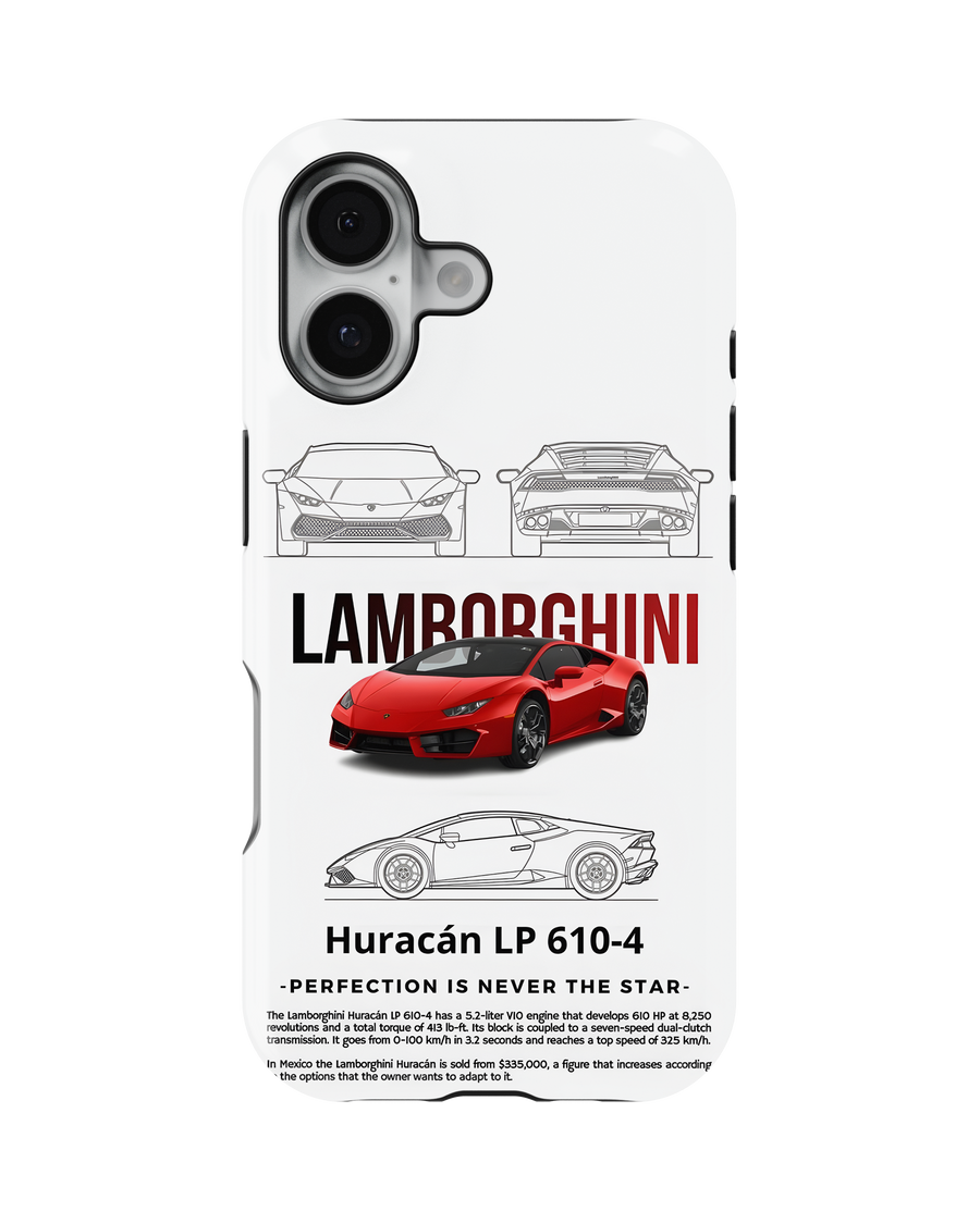 Sports Car Tank Case (Lamborghini Huracan)