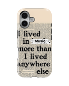 Whispers On Papers Tank Case (Lived In Music)