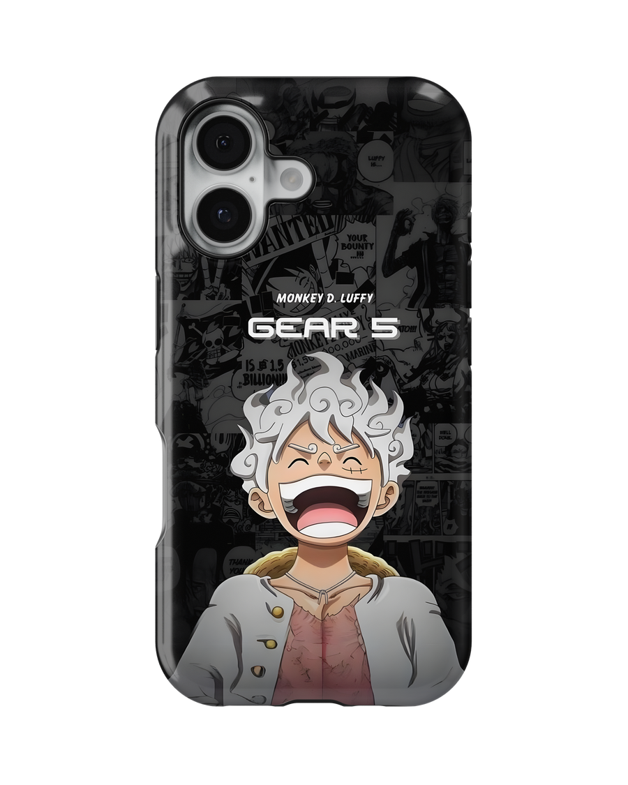 One Piece Tank Case (Luffy Gear 5 Black)