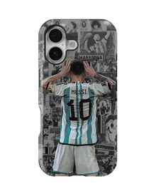 Football Tank Case (Messi Collage)