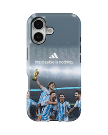 Football Tank Case (Messi Nothing is Impossible)