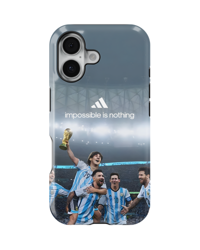 Football Tank Case (Messi Nothing is Impossible)