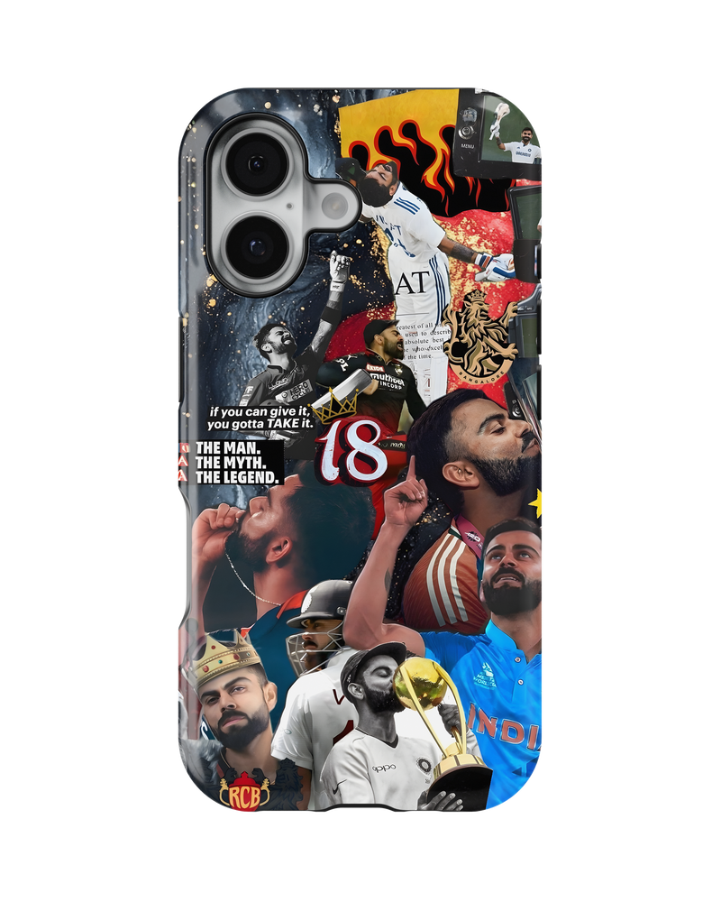 Cricket Tank Case (No 18 Virat)