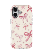 Girls Aesthetic Tank Case (Pink Bows)
