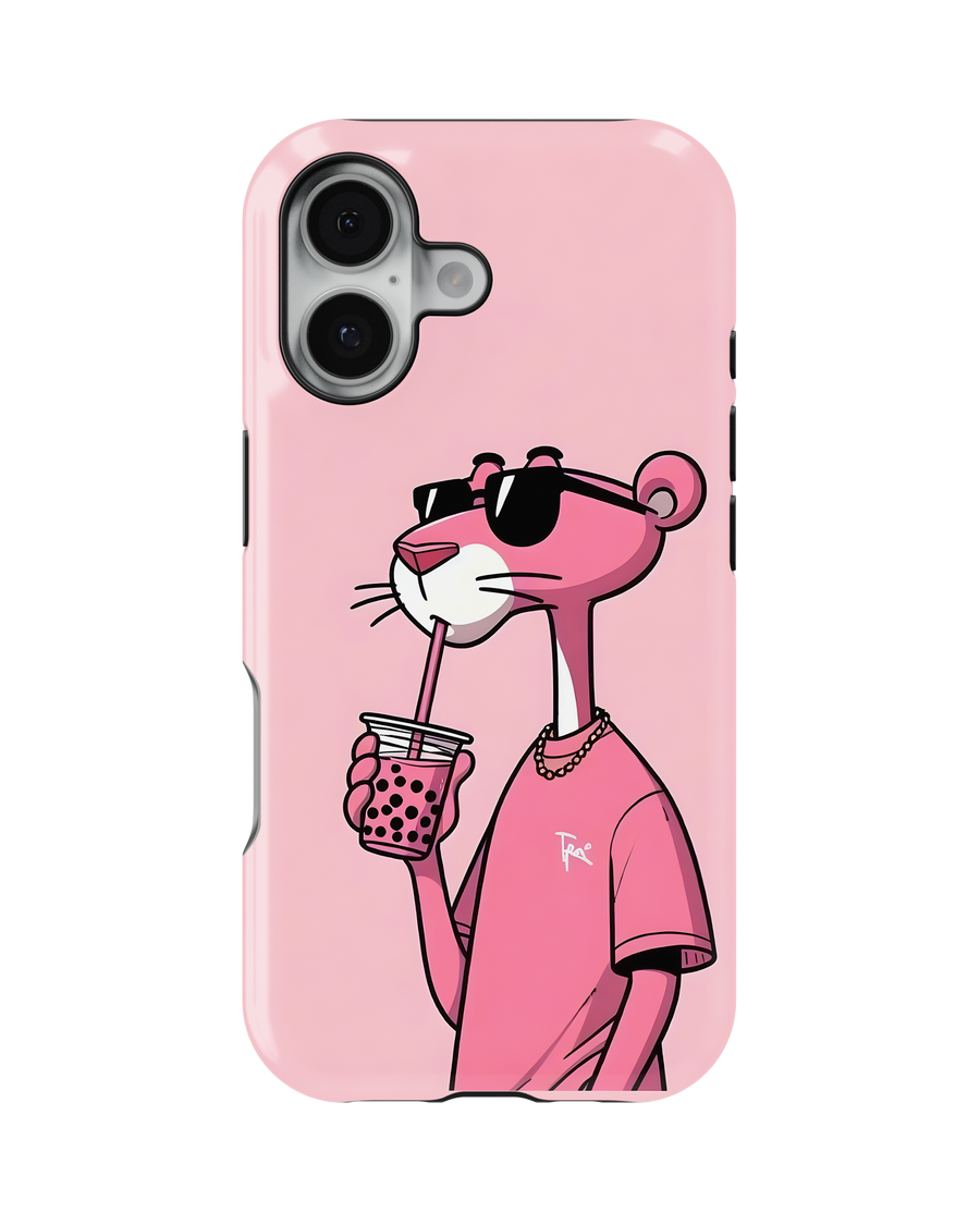 Cartoon Tank Case (Pink Panther)