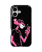 Cartoon Tank Case (Pink Panther Dark)