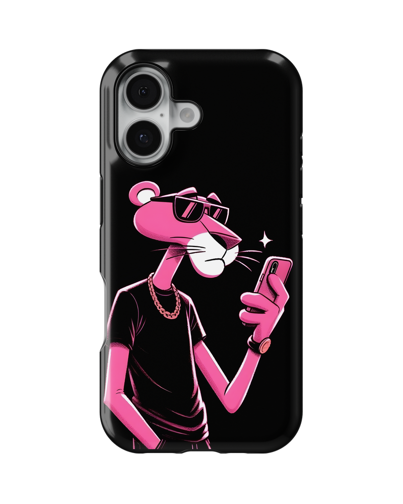 Cartoon Tank Case (Pink Panther Dark)