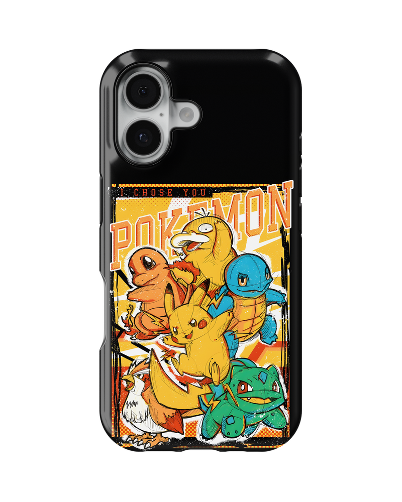 Cartoon Tank Case (Pokemon Starter Pack)